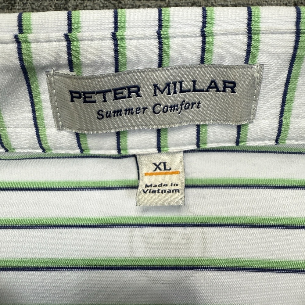 Peter Millar Summer Comfort Polo Shirt Men XL Golf Performance Stretch Lot of 2 - Picture 4 of 16